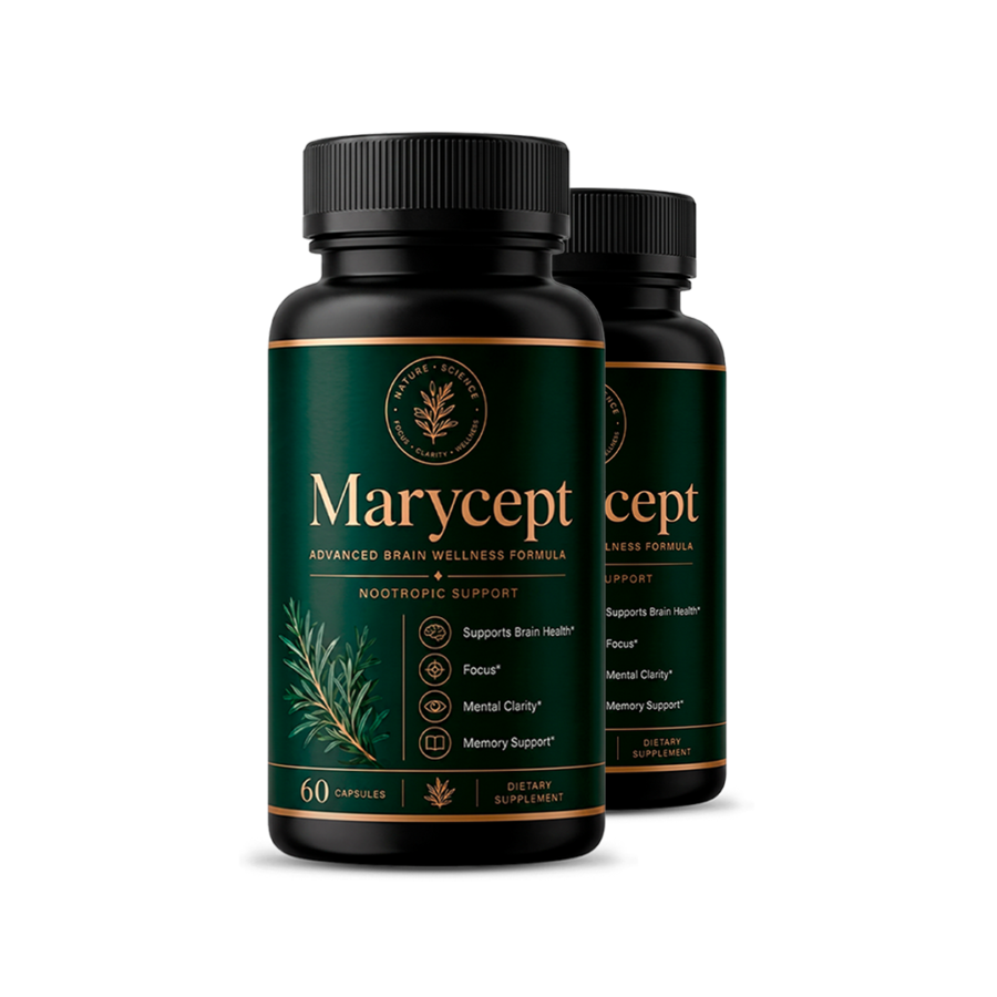 Marycept advanced brain wellness nootropic capsules, 60 capsules per bottle